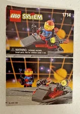 Lego #1714 Space Spyrius Surveillance Scooter polybag - Instruction Manual ONLY