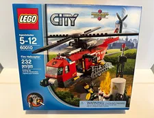 LEGO City Fire: Fire Helicopter (60010) 232 pcs NEW and SEALED IN BOX