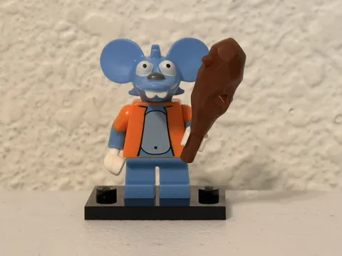 LEGO The Simpsons Series 1 Itchy Collectible Minifigures col019 71005 used cmf