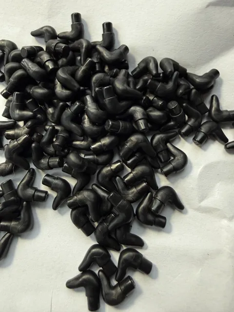 LEGO-NEW-#64847-BLACK-SHORT CATTLE HORN-10 PIECES