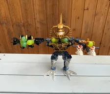 LEGO BIONICLE 8626 IRNAKK Rare Titan Figure Complete Genuine Retired Set