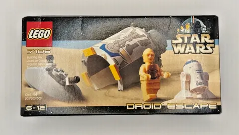 NEW SEALED LEGO 7106 Star Wars: Droid Escape - Vintage 2001 RARE