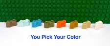 LEGO 2x2 Curved Corner Brick Macaroni Castle  "You Pick Your Color and Qty" NEW