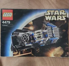 LEGO Star Wars TIE Bomber 4479 Illustrated Instruction Manual Booklet 2003