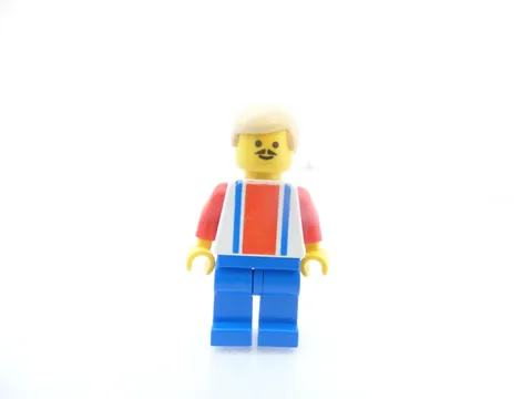 Soccer Player Red, White, and blue #9 LEGO Minifigure 3409