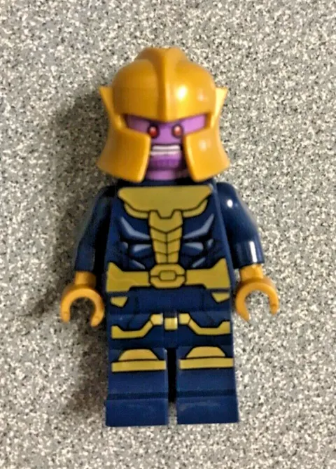 Legos Thanos Minifigure Figure Marvel Villain Avengers