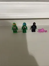 Lego Lot Of 4 Tmnt Ninja Turtles Mini Figures