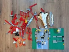 Vintage Rare Lego System Space Shuttle 6339 Mostly Complete -Disassembled NO BOX