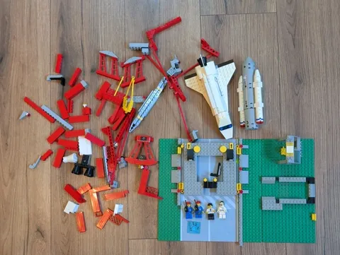 Vintage Rare Lego System Space Shuttle 6339 Mostly Complete -Disassembled NO BOX