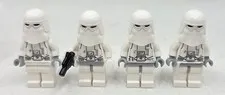 Lot of 4 LEGO Star Wars Imperial Snowtrooper Minifigure from LEGO Set 75313 