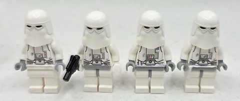 Lot of 4 LEGO Star Wars Imperial Snowtrooper Minifigure from LEGO Set 75313 