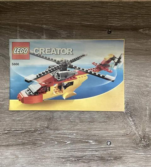 LEGO Creator Rotor Rescue 5866 Instruction Guide Only