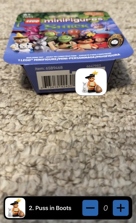LEGO Shrek Series 71053 Puss in Boots Minifigure UNRELEASED IN HAND