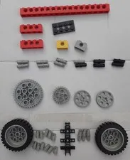 LEGO Technic Parts Lot - 1980 - Vintage