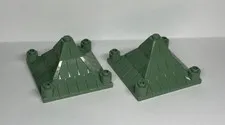 LEGO Roof Part 6x6x3 Part #30614 LOT OF 2