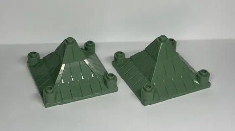 LEGO Roof Part 6x6x3 Part #30614 LOT OF 2