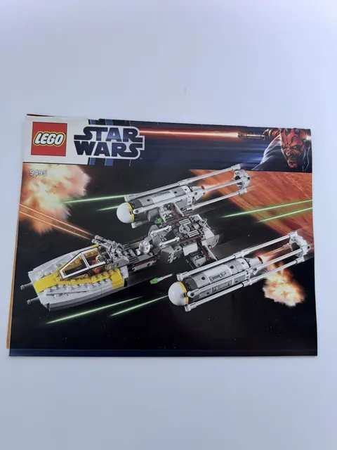 Lego Star Wars: Gold Leader's Y-wing Starfighter 9495 Instruction Manual