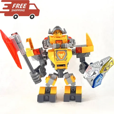 Lego Nexo Knights Battle Suit Axl 70365 Mint Near Complete