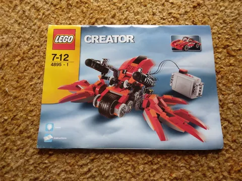 Lego Creator  Instruction Manual Only 7-12 4895-1