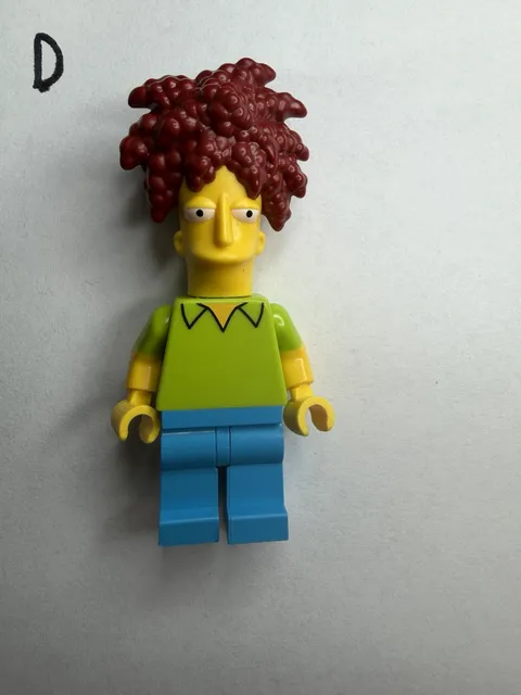 LEGO Simpsons Krusty Burger SIDESHOW BOB Minifigure 10352 New