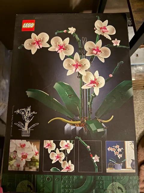 LEGO Icons Botanical Collection Orchid 10311 Complete Set 608 pcs 18+