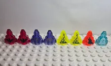 Lego Lot of 8 Monster Fighter MOONSTONE Stepped Crystal Pieces