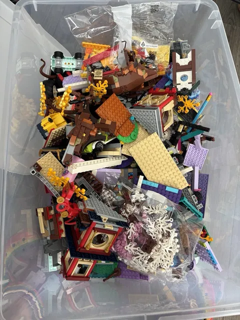 Bulk Lego 6 Pound Lot Mix Of Legos Lot 1