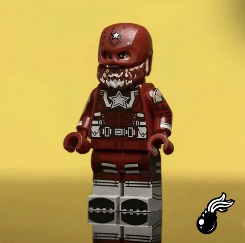 LEGO Brick Bangers Custom Marvel Thunderbolt The Unsung Hero Red Guardian NEW