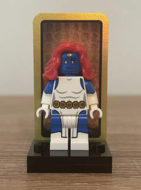 Custom Lego Marvel X-Men Mystique Minifigure Pad Printed /30