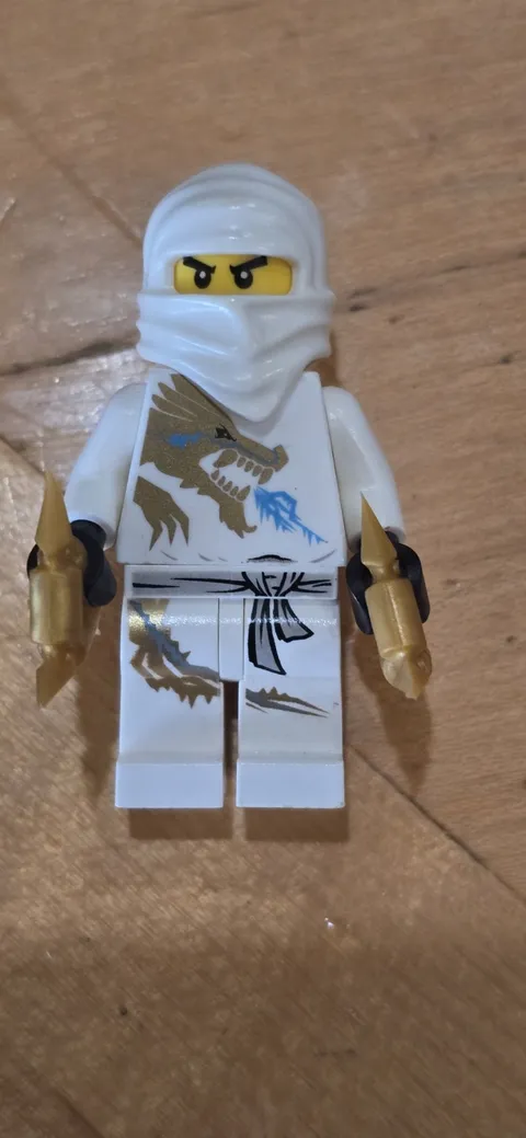 LEGO Ninjago DX Zane  njo018 Minifigure Authentic From Set 2260