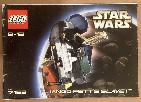 LEGO STAR WARS 7153 JANGO FETT’S SLAVE I - INSTRUCTION MANUAL ONLY
