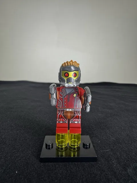 Lego Marvel Super Heroes 76021 Star Lord Minifigure sh0123