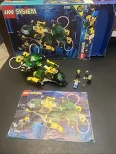 Lego Aquazone Hydronauts Hydro Search Sub 6180 Complete W/Box & Instructions