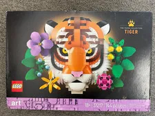 LEGO Art The Fauna Collection Tiger 3D Wall Décor 31217 NEW Sealed Free Shipping