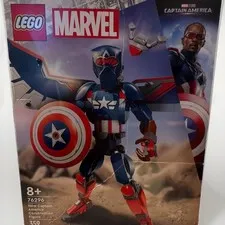 LEGO Marvel Captain America Construction Figure Set 76296 359 pcs Ages 8+