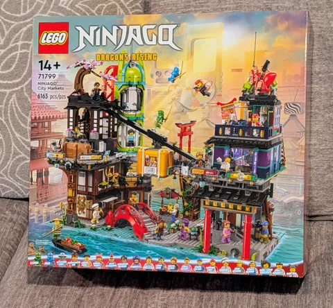 LEGO NINJAGO: Ninjago City Markets (71799) New Sealed RARE RETIRED