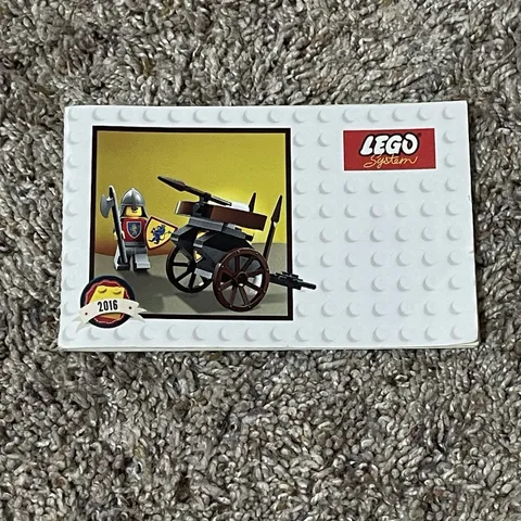 LEGO System Illustrated Instruction Manual Booklet 2016 Official LEGO Manual