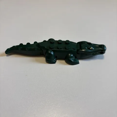 LEGO Animal Crocodile Dark Green 20 Teeth Alligator Zoo Safari