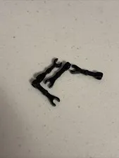 LEGO Space Arm Angled H. Black x4 Part #59230 Used