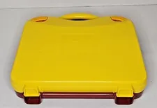Lego Carrying Case Yellow Orange and Red 2012