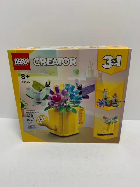 LEGO Creator 3 in 1-31149-Flowers in Watering Can- Brand New Sealed