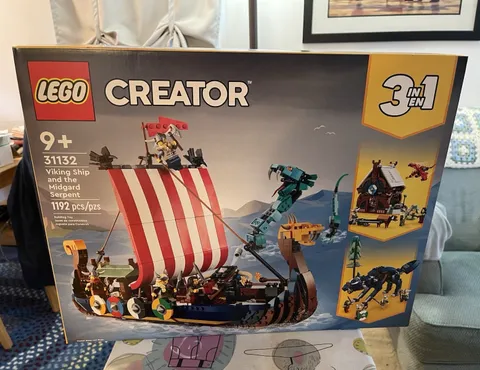 LEGO Creator 31132 Viking Ship and the Midgard Serpent 3-in-1 1192pcs