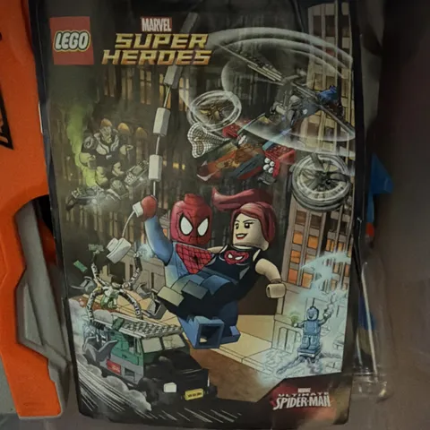 LEGO Marvel Super Heroes Illustrated Instruction Manual Booklet 2014