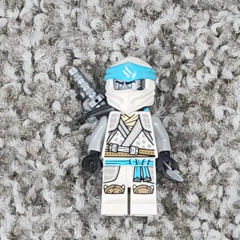 Lego Ninjago Zane Fugitive Crystalized Minifigure NJO0763