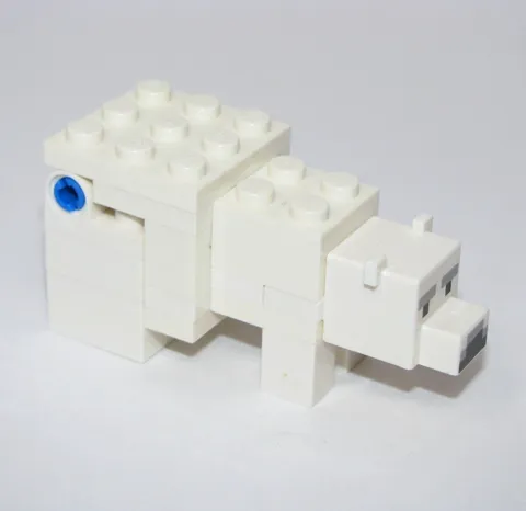 LEGO Minecraft Polar Bear Well Played Arctic Animal minebear02