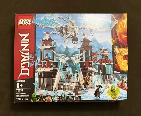 LEGO Ninjago Castle of the Forsaken Emperor with Ice Dragon 70678 NEW