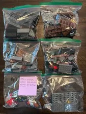 Lot of 4 Lego Kingdoms Sets 7187, 7947, 7949, 6918 99.9% Complete