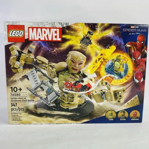 New! LEGO Marvel 76280 Spider-Man Vs. Sandman: Final Battle Set