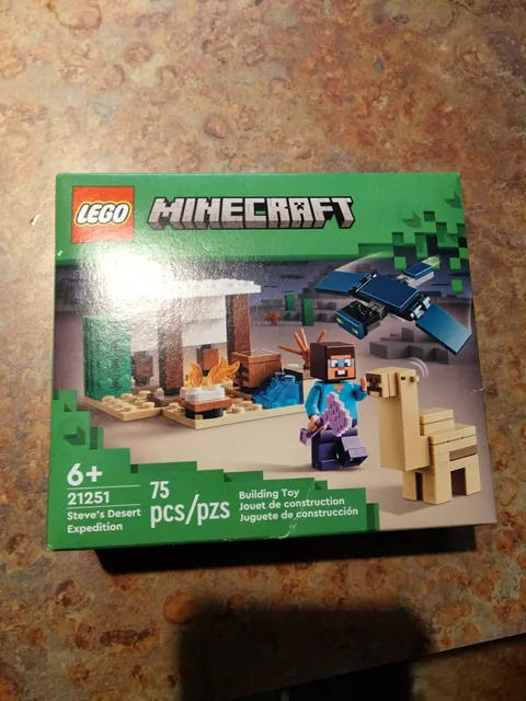 LEGO Minecraft Steve's Desert Expedition 21251  NEW! SEALED NIB ORIGINAL