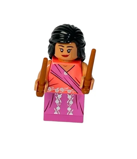 PAVARTI PATIL w 2 Wands Harry Potter LEGO Minifigure Mini Figure